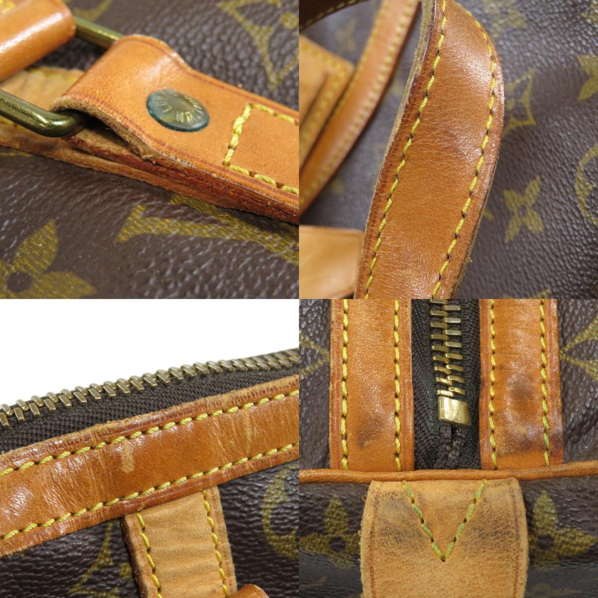 Louis Vuitton Brown Canvas Sac Souple travel bag