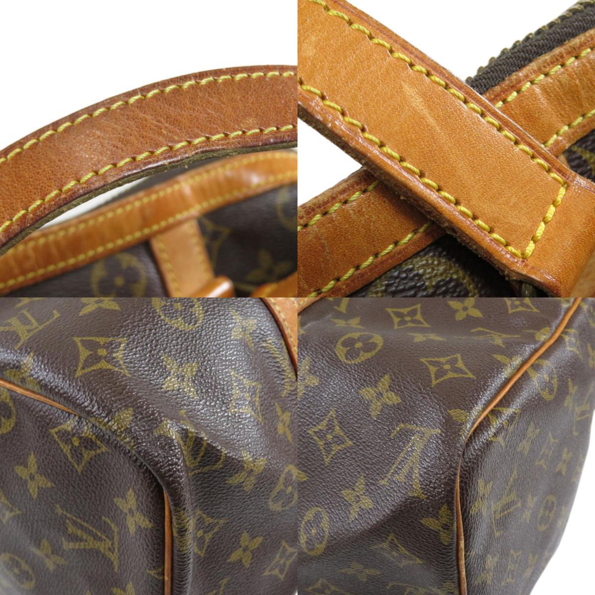 Louis Vuitton Brown Canvas Sac Souple travel bag