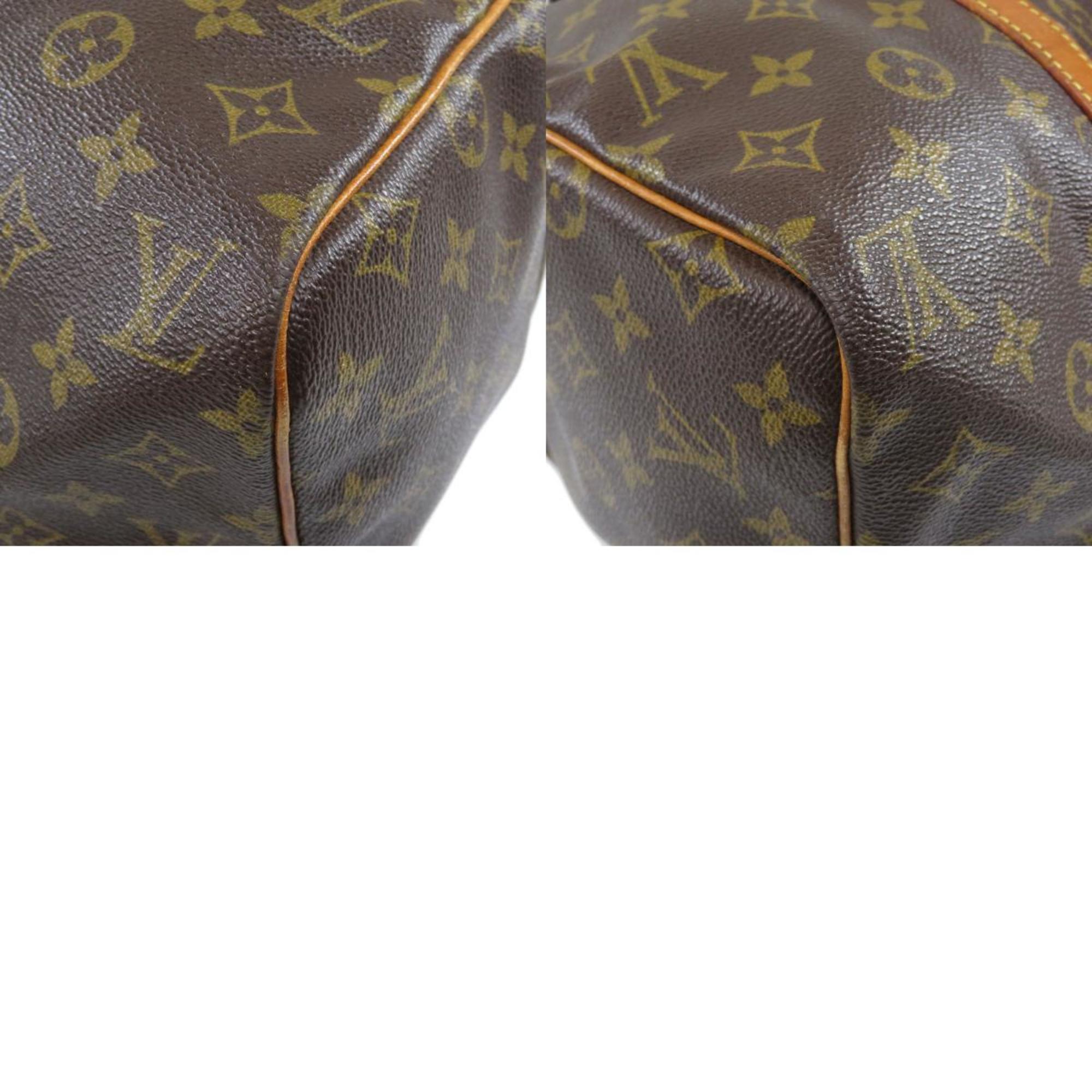 Louis Vuitton Brown Canvas Sac Souple travel bag