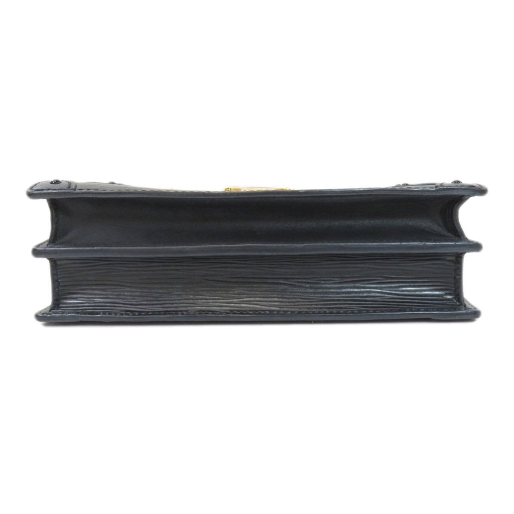 Louis Vuitton Black Leather Trunk shoulder bag