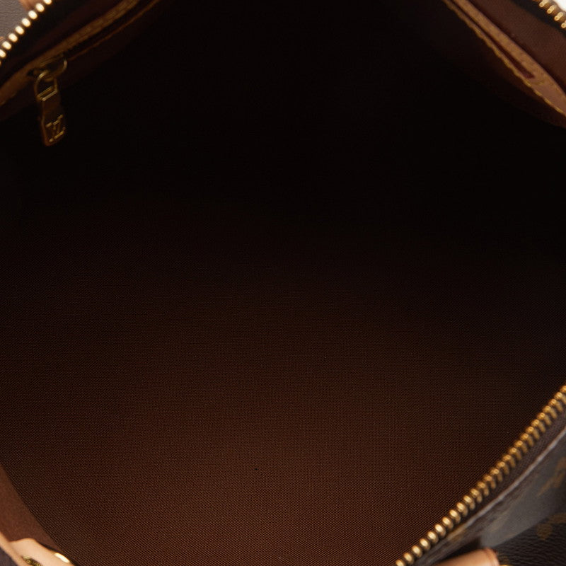 Louis Vuitton Monogram Speed 30 Handbag Mini Boston Bag M41108 Brown PVC Leather Lady Louis Vuitton