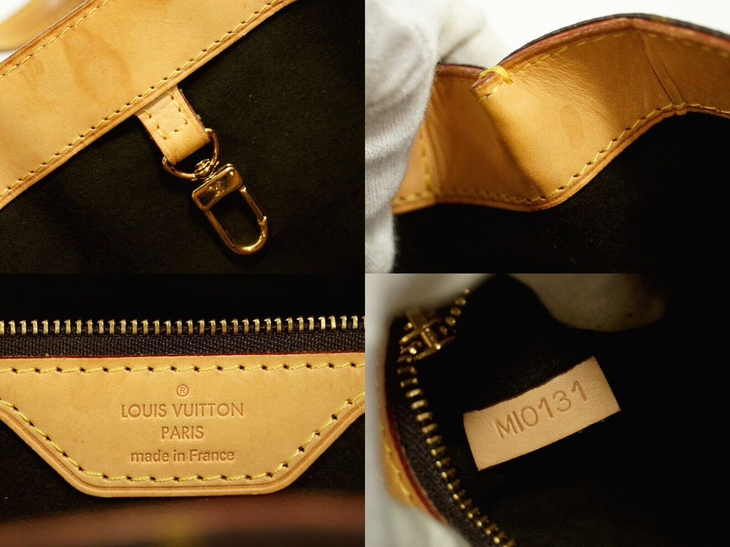 Louis Vuitton Brown Canvas Wilshire handbag bag