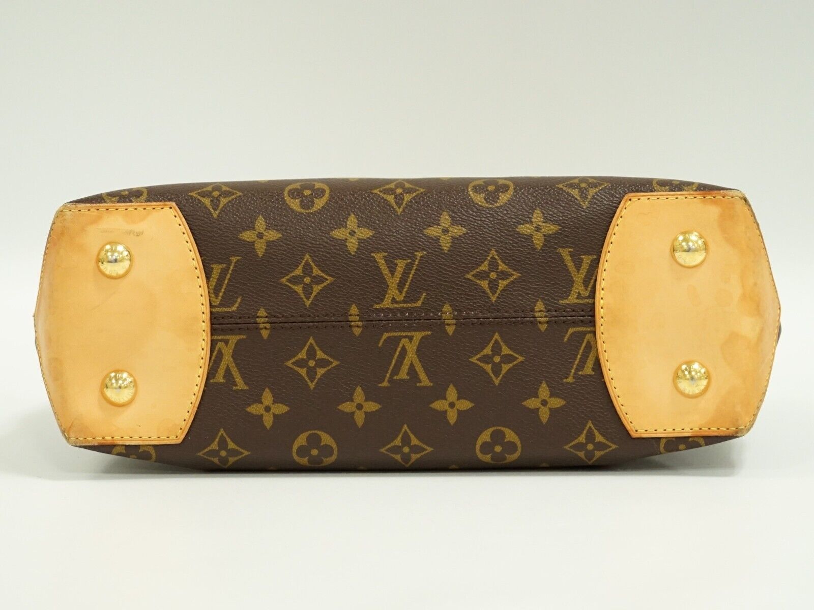 Louis Vuitton Brown Canvas Wilshire handbag bag