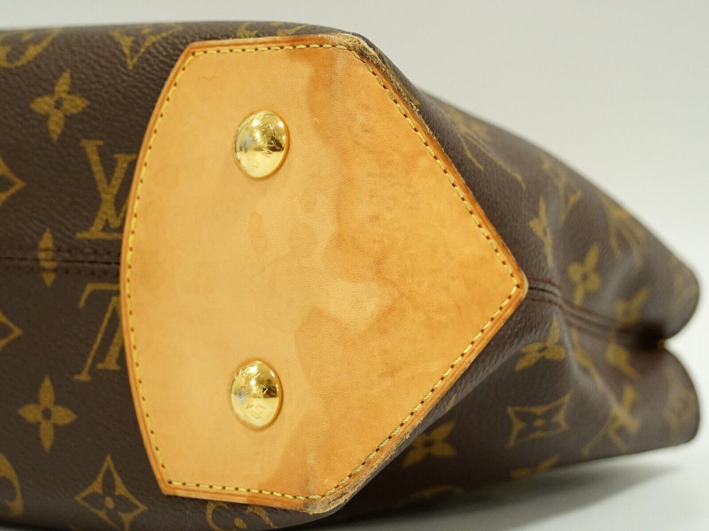 Louis Vuitton Brown Canvas Wilshire handbag bag