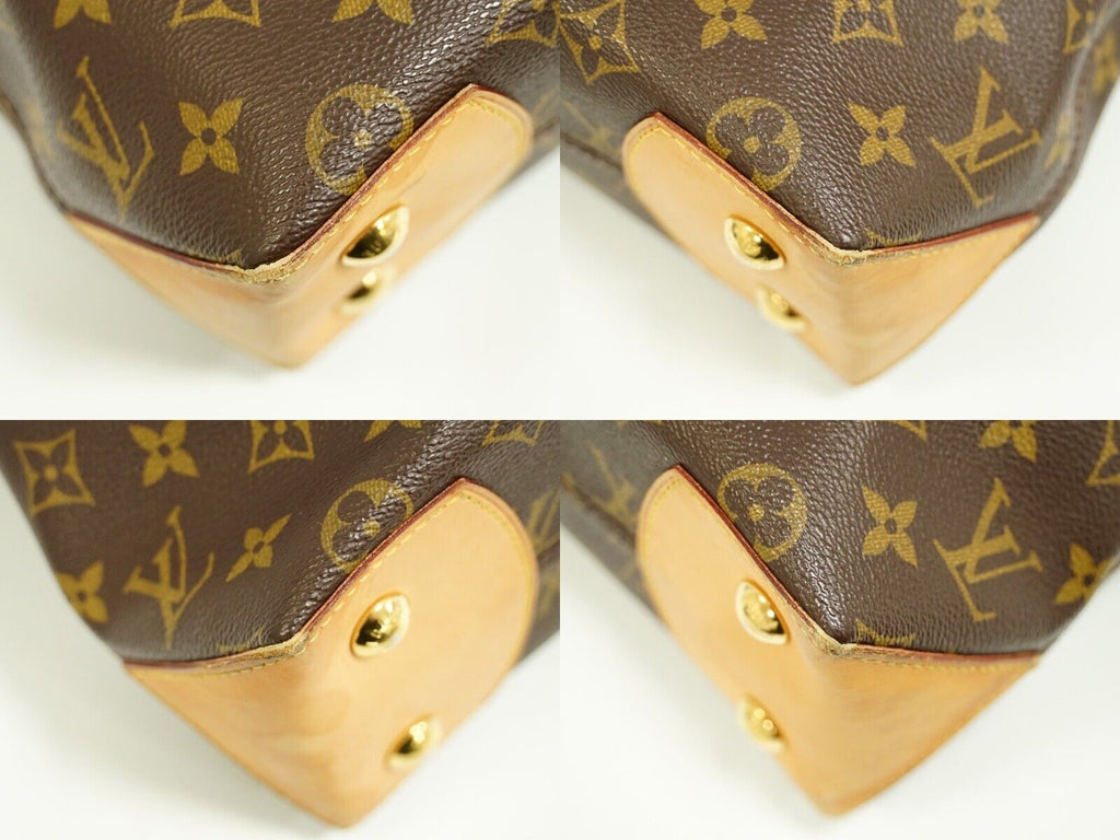 Louis Vuitton Brown Canvas Wilshire handbag bag