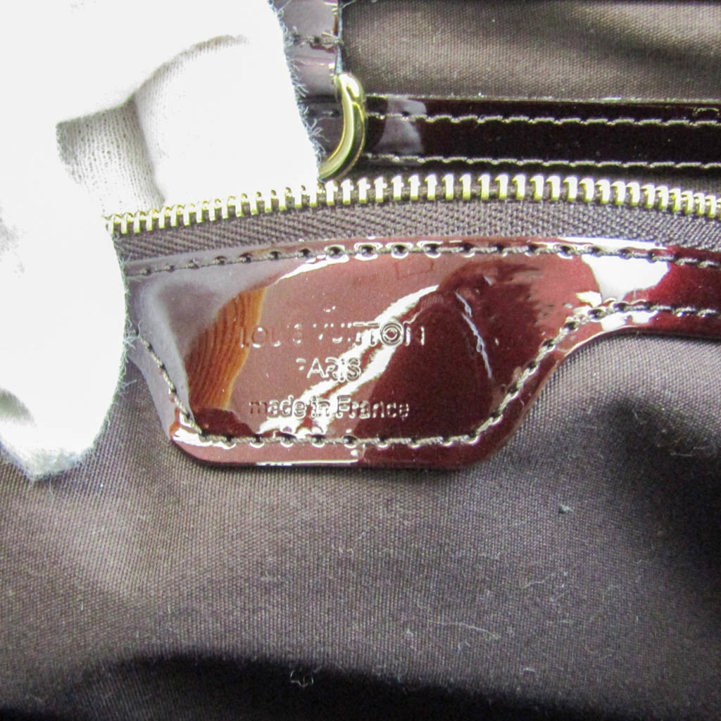 Louis Vuitton Bordeaux Patent leather Wilshire handbag bag