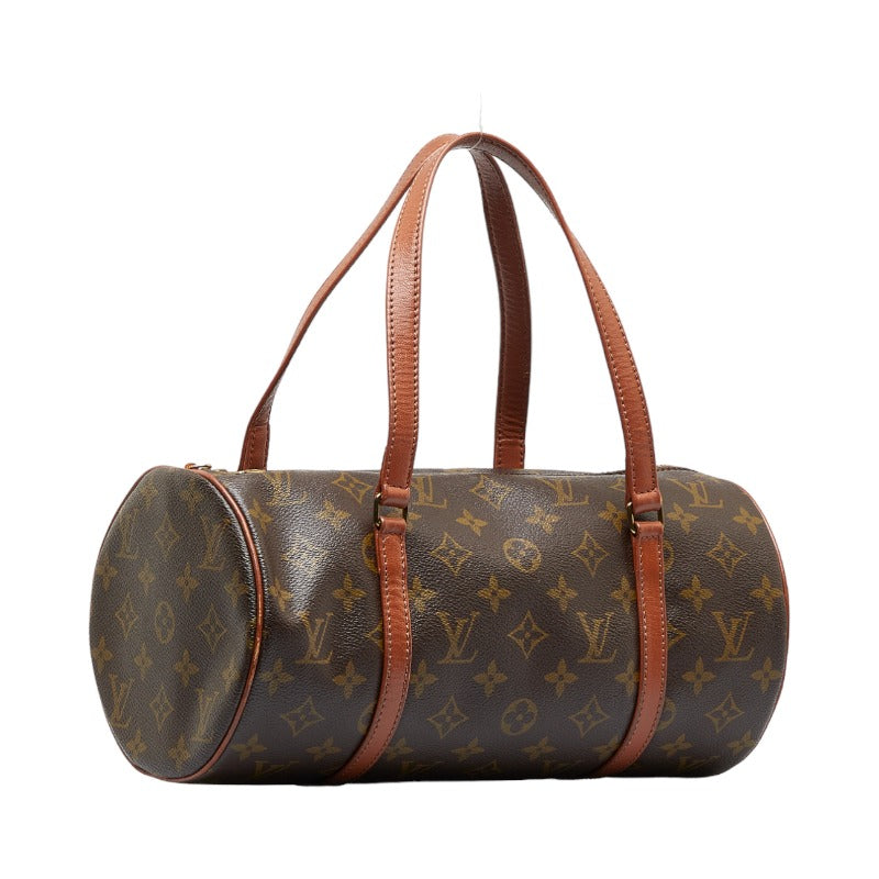 Louis Vuitton Monogram Papillon 30 (Old) Handbag M51385 Brown PVC Leather  Louis Vuitton