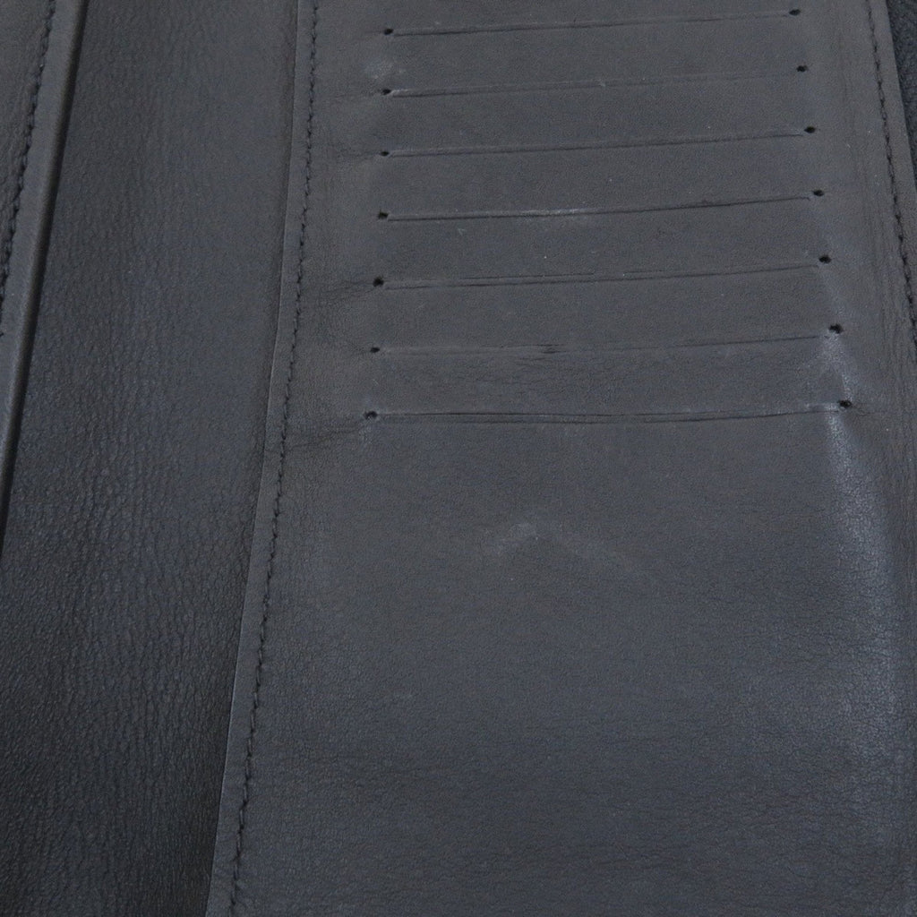 Louis Vuitton Black Leather Zippy Wallet Vertical wallet accessories