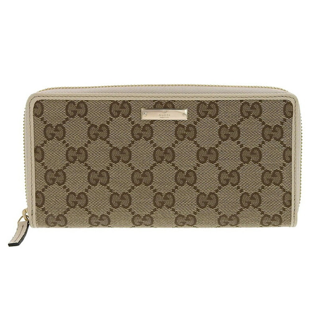 Gucci Beige Canvas  wallet accessories