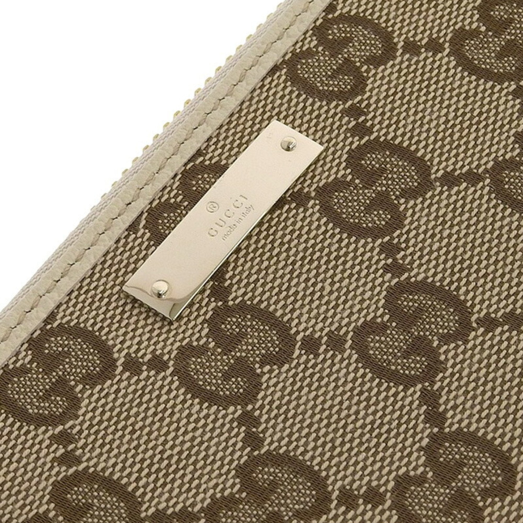 Gucci Beige Canvas  wallet accessories
