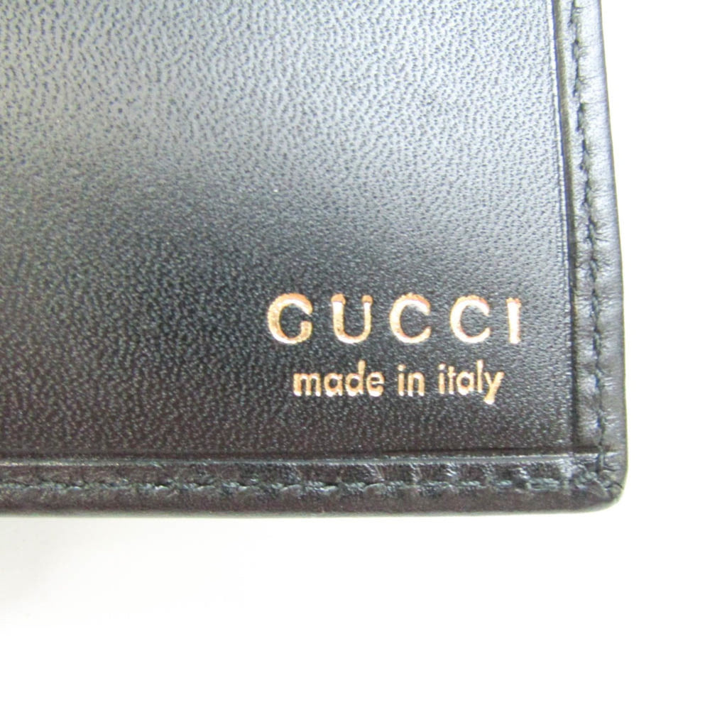 Gucci Black Leather  wallet accessories