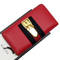 Gucci Red Leather Ophidia wallet accessories