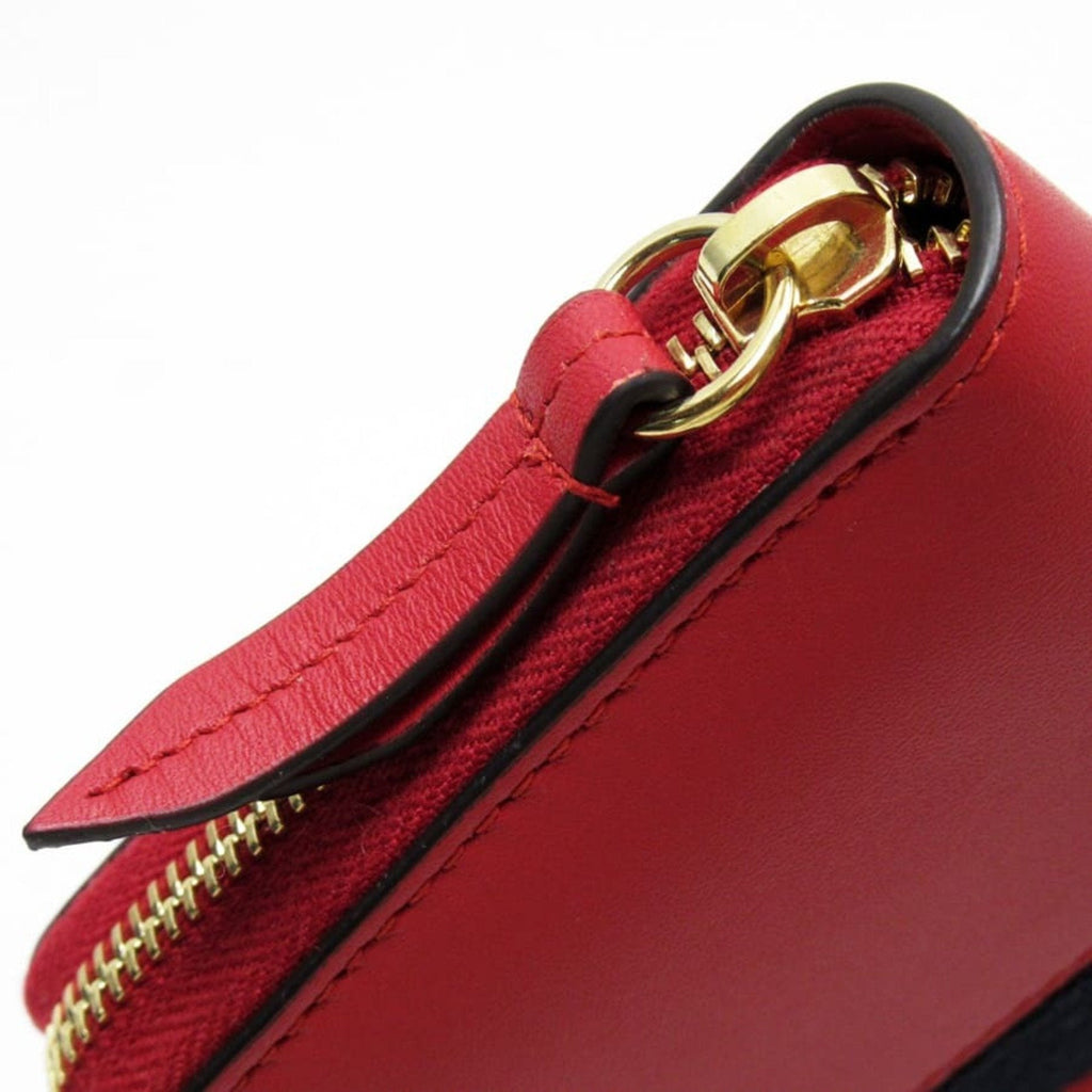 Gucci Red Leather Ophidia wallet accessories