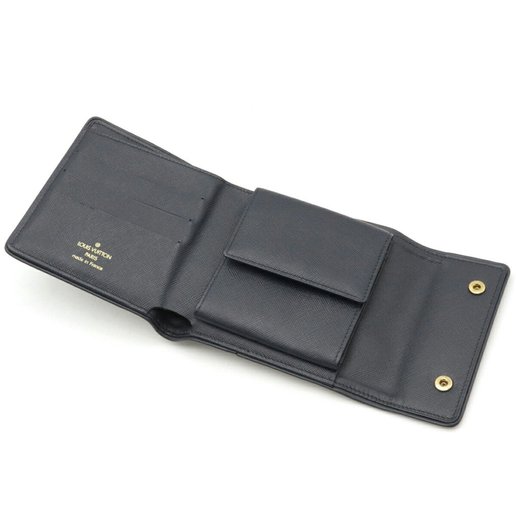 Louis Vuitton Navy Canvas Portefeuille wallet accessories