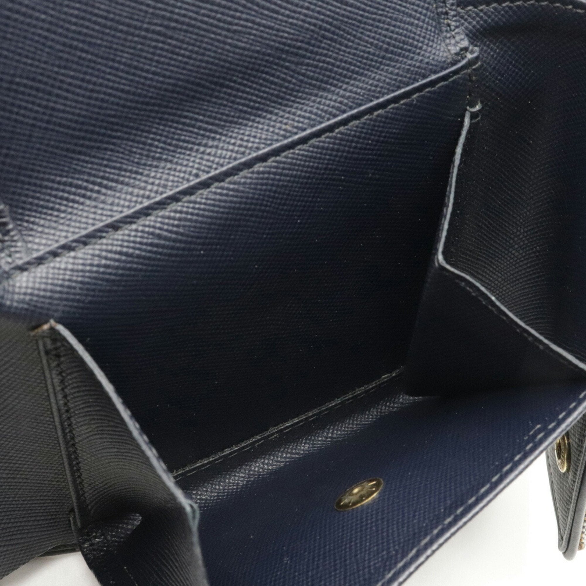Louis Vuitton Navy Canvas Portefeuille wallet accessories