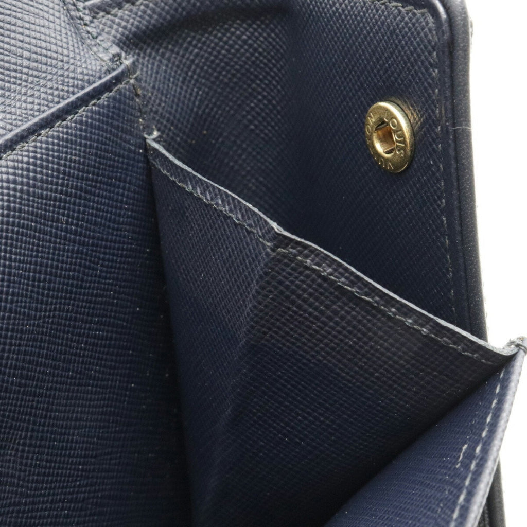 Louis Vuitton Navy Canvas Portefeuille wallet accessories