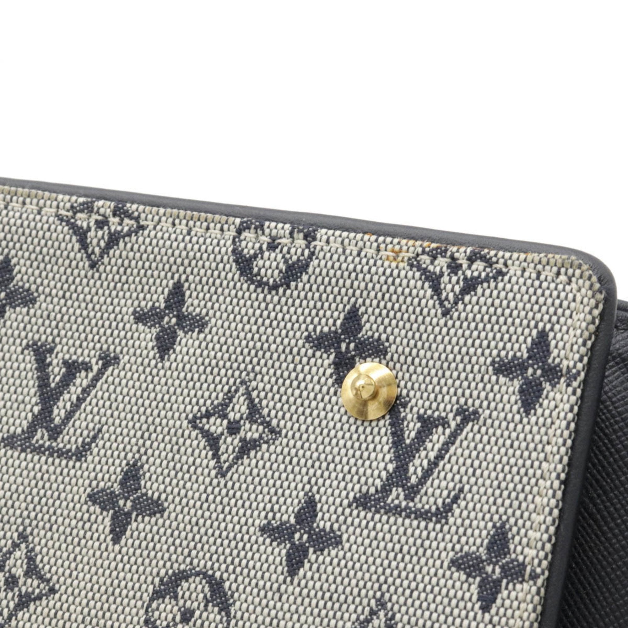 Louis Vuitton Navy Canvas Portefeuille wallet accessories
