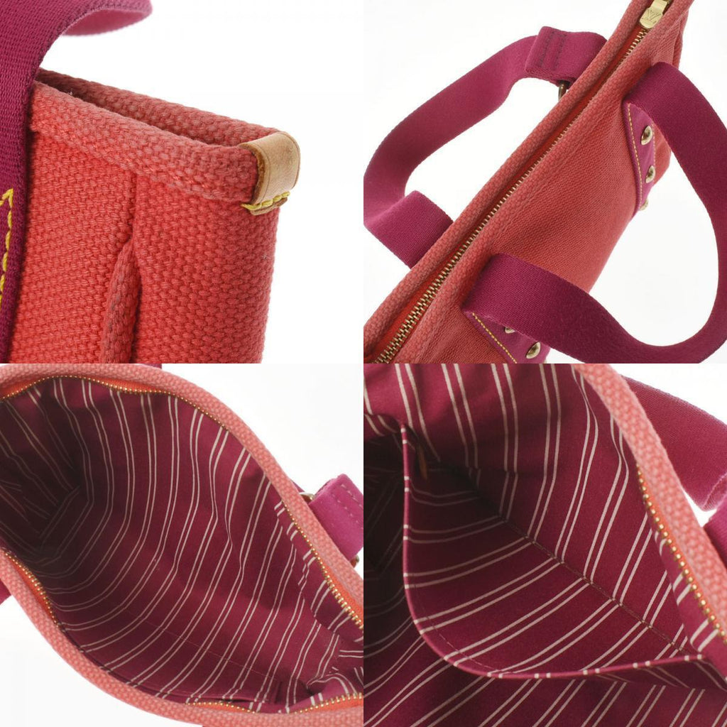 Louis Vuitton Red Canvas Antigua handbag bag