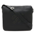 Louis Vuitton Black Canvas Messenger shoulder bag