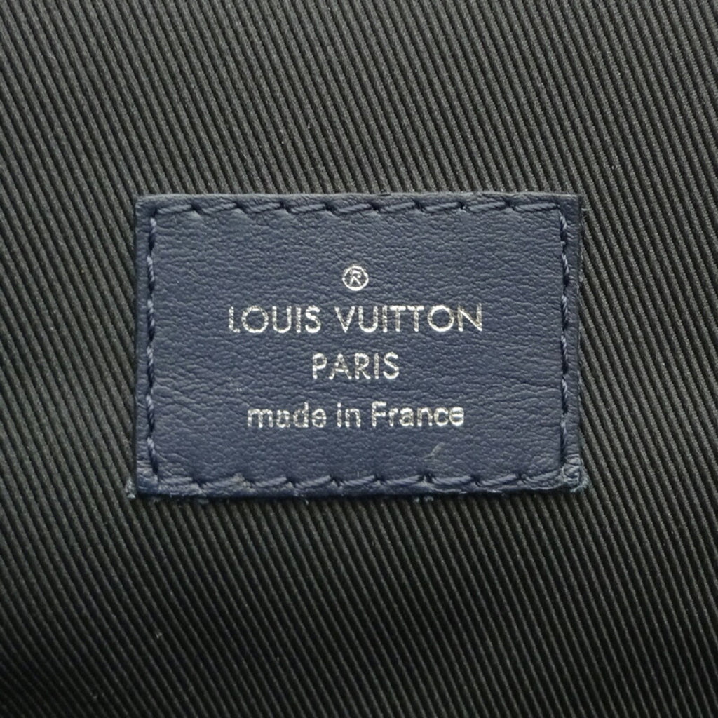 Louis Vuitton Navy Canvas Christopher backpack bag