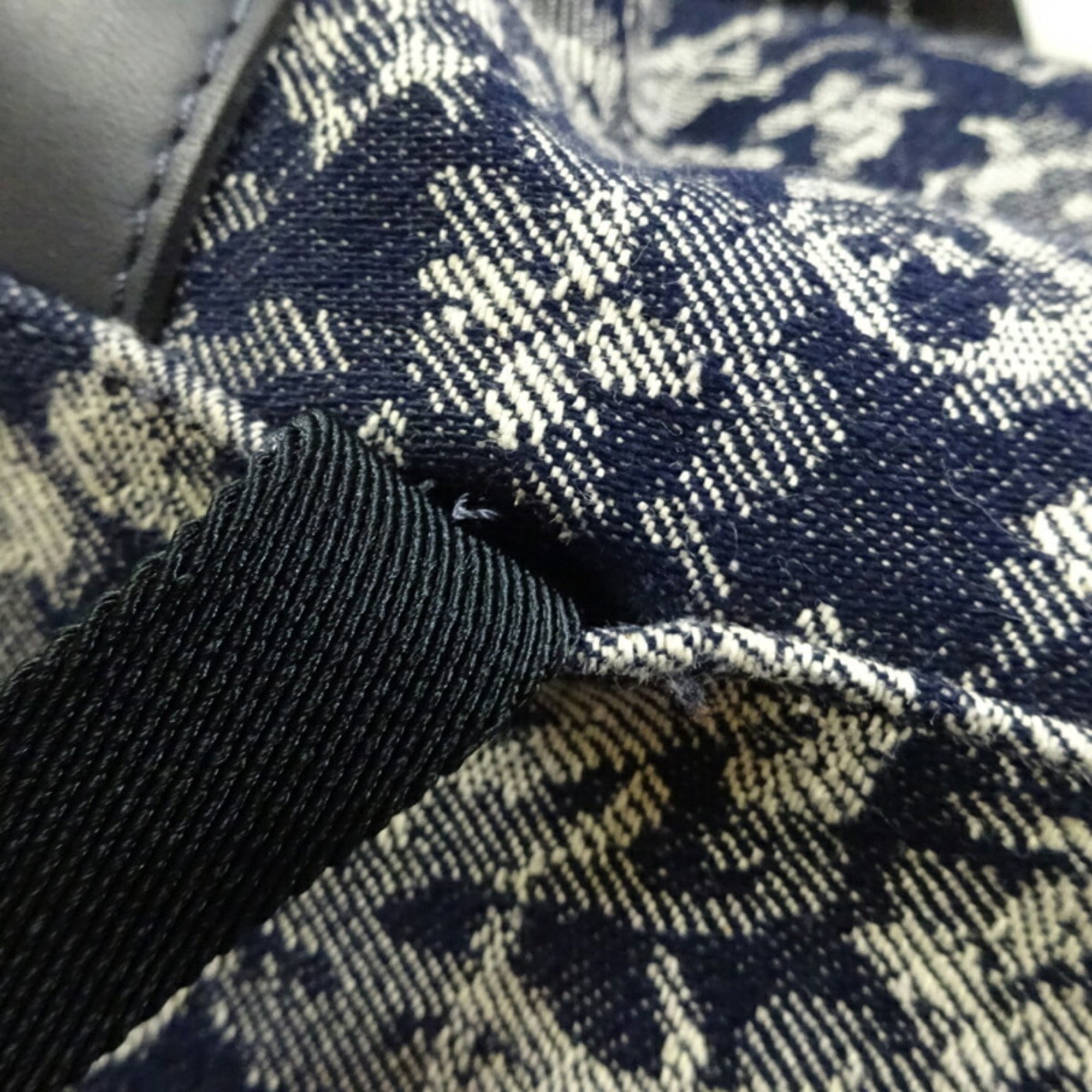Louis Vuitton Navy Canvas Christopher backpack bag