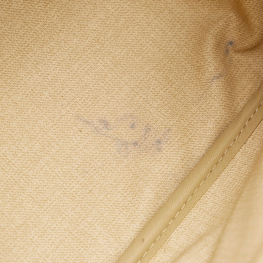 Louis Vuitton Brown Canvas Deauville handbag bag