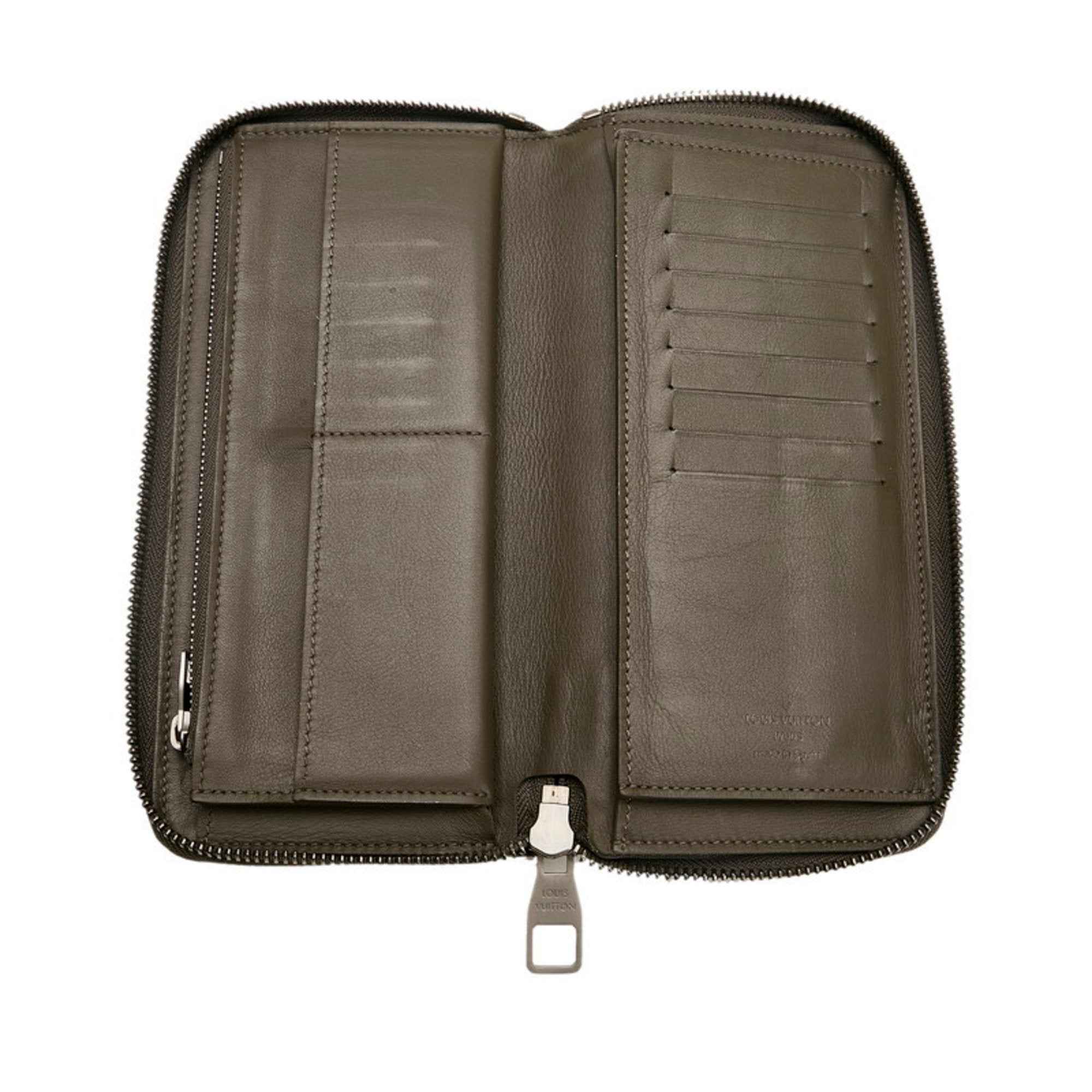 Louis Vuitton Brown Leather Zippy wallet wallet accessories