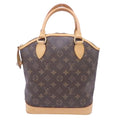 Louis Vuitton Brown Canvas Lockit handbag bag