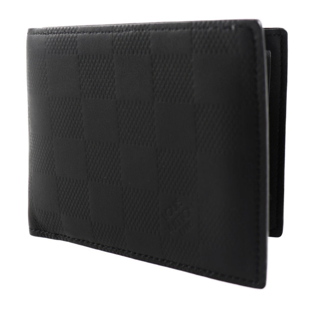 Louis Vuitton Black Canvas Marco wallet accessories