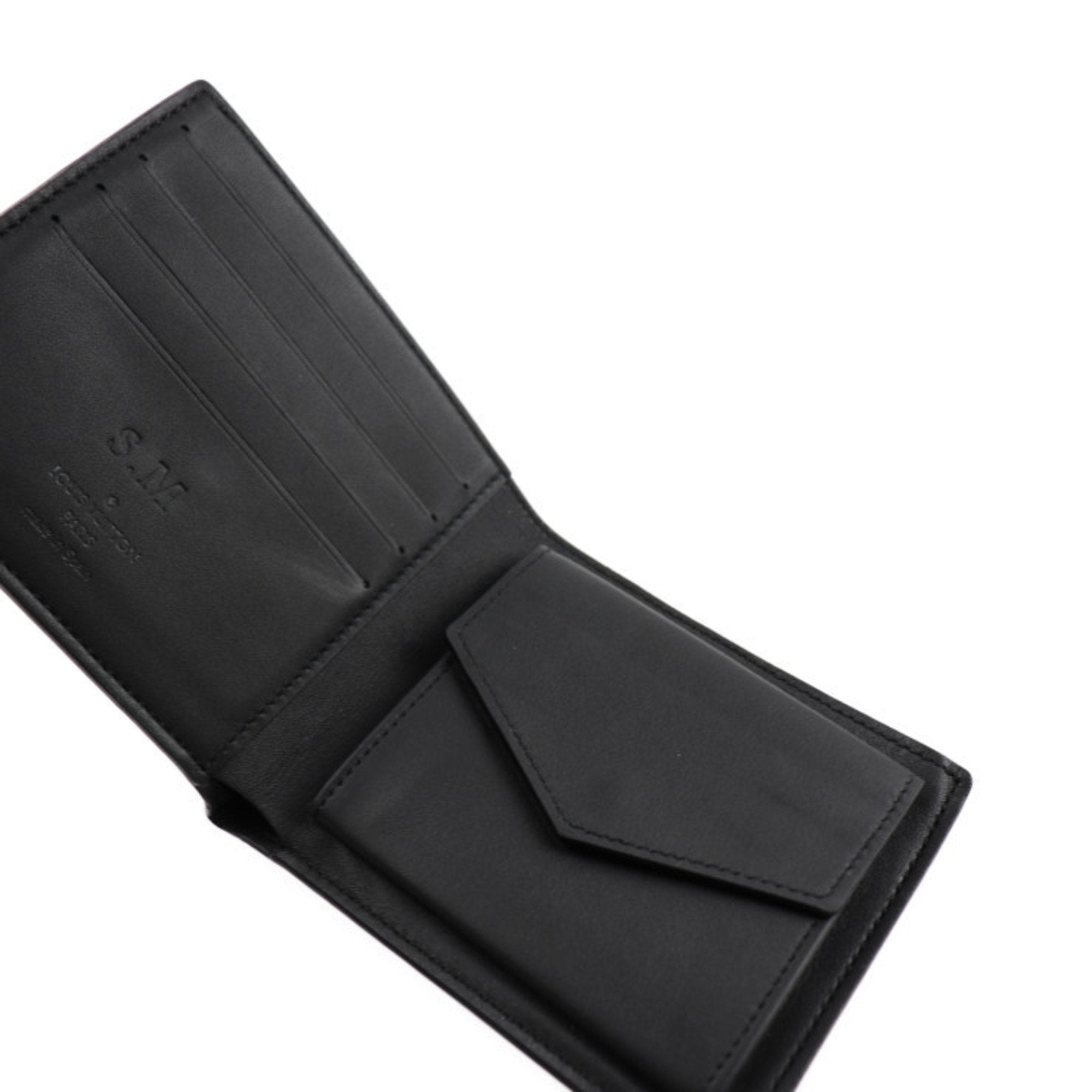 Louis Vuitton Black Canvas Marco wallet accessories