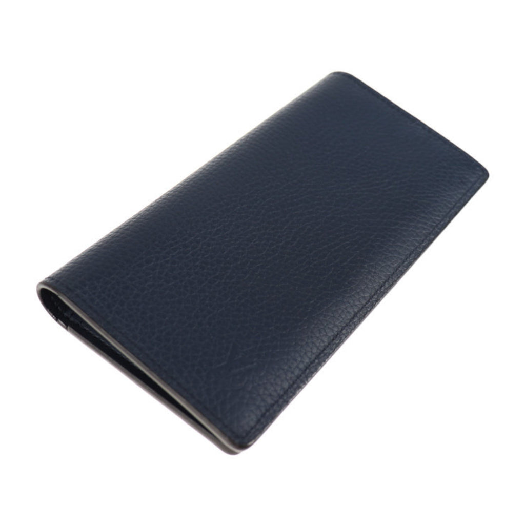 Louis Vuitton Navy Leather Brazza wallet accessories