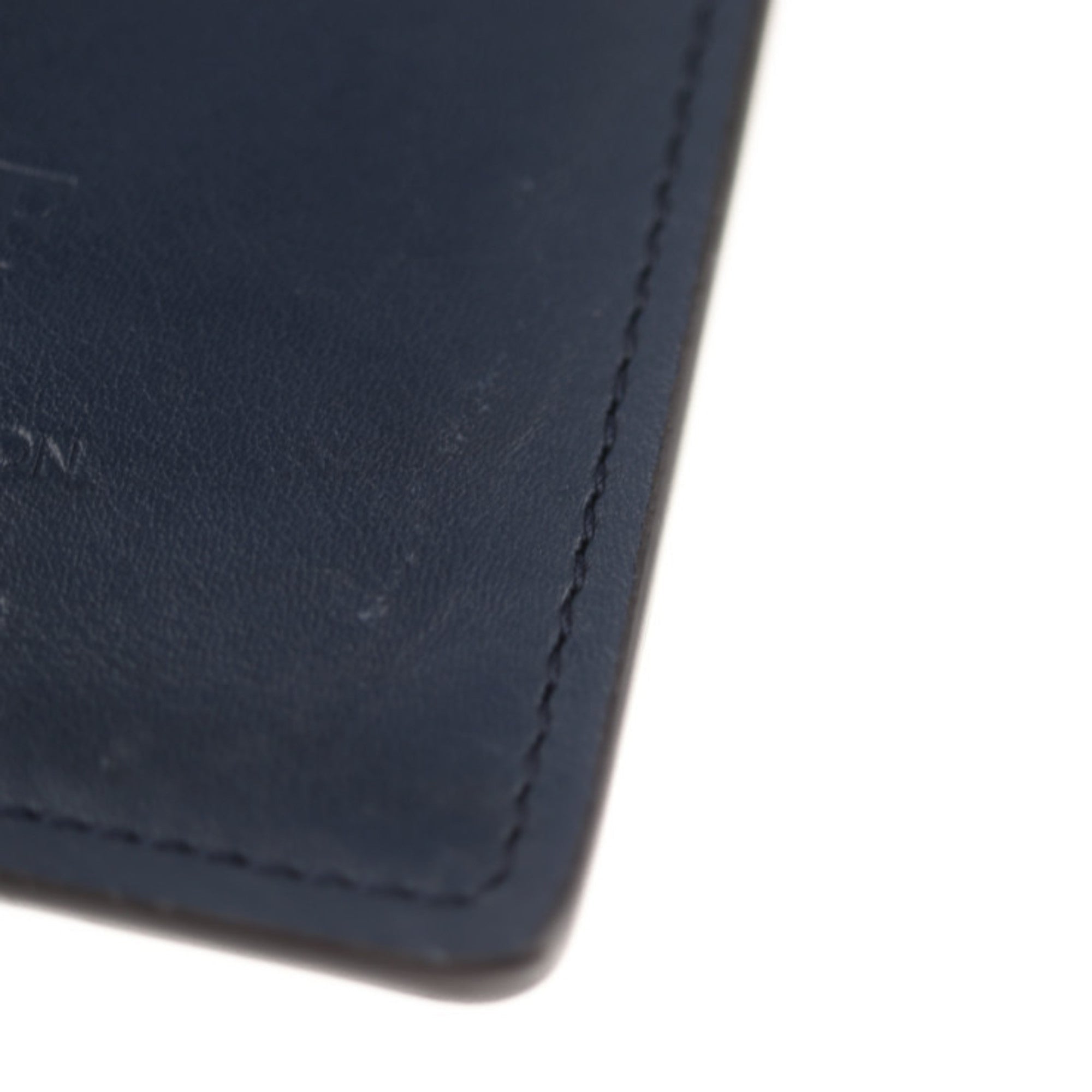 Louis Vuitton Navy Leather Brazza wallet accessories