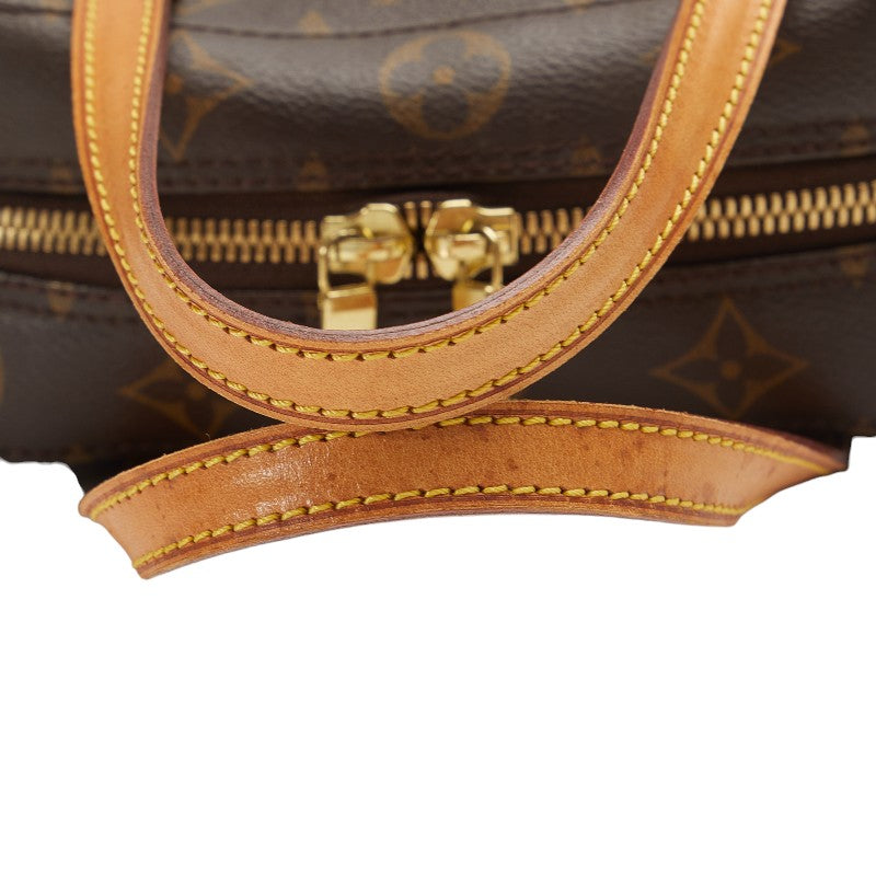 Louis Vuitton Monogram M47500 Handbag PVC/Leather Brown