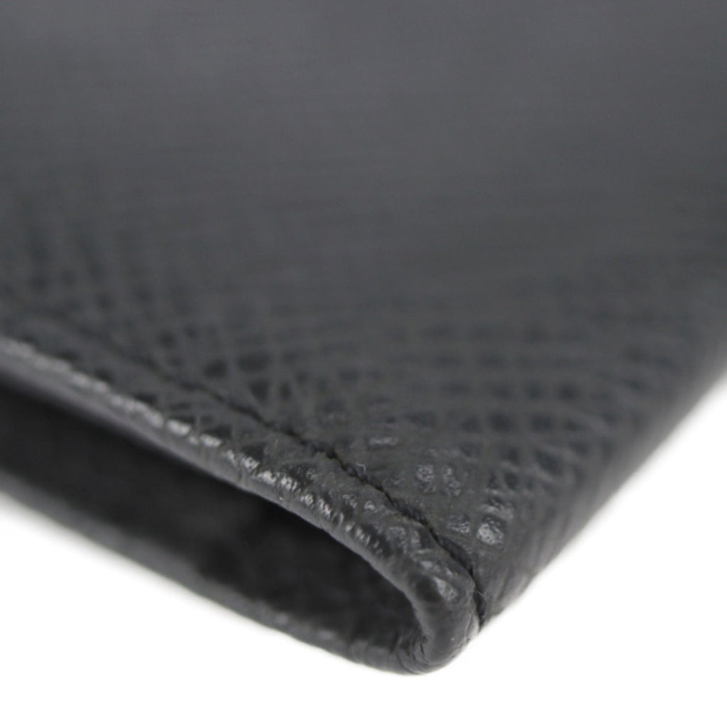 Louis Vuitton Black Leather Coin purse wallet accessories