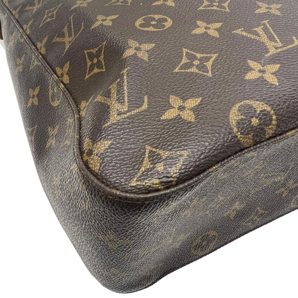 Louis Vuitton Brown Canvas Looping GM shoulder bag