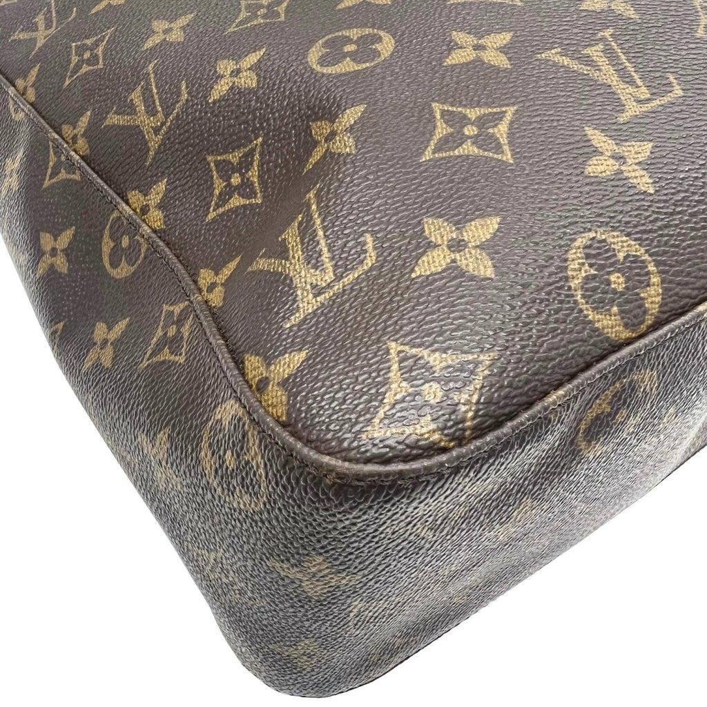 Louis Vuitton Brown Canvas Looping GM shoulder bag