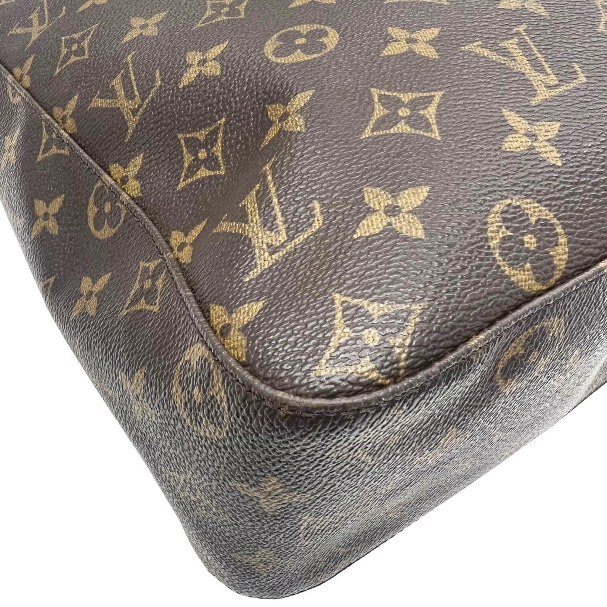 Louis Vuitton Brown Canvas Looping GM shoulder bag
