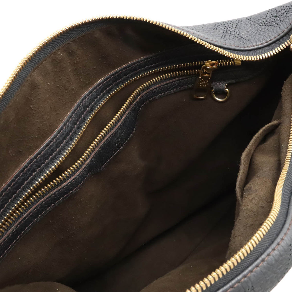 LOUIS VUITTON Louis Vuitton Machina Selene PM Handbag 2WAY Black Black Black Gold  M94035