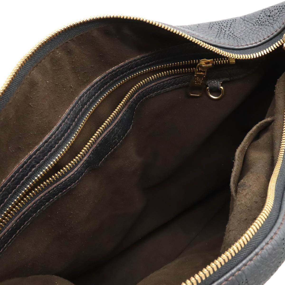 LOUIS VUITTON Louis Vuitton Machina Selene PM Handbag 2WAY Black Black Black Gold  M94035