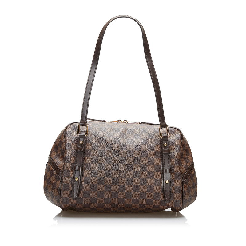 Louis Vuitton Louis Vuitton Damière N41158 Handbag PVC/Leather Brown