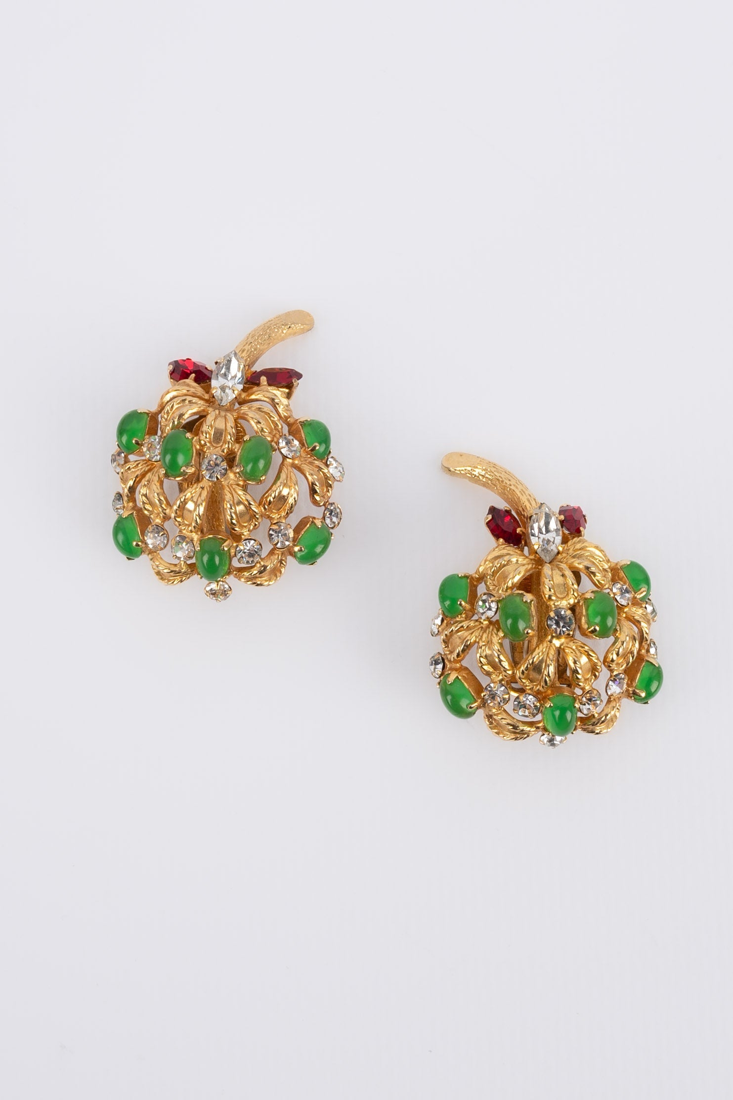 Boucles d'oreilles Dior 1969