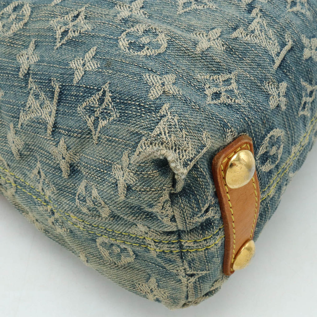 LOUIS VUITTON Louis Vuitton Monogram Denim Bag PM Shoulder Bag One Shoulder Semi Shoulder Shoulder Blue M95049