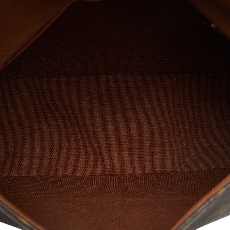 Louis Vuitton Monograms Miniature Shoulder Bag M51147 Brown PVC Leather  Louis Vuitton