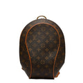 Louis Vuitton Monogram Elipse Bag Ad Rucksack M51125 Brown PVC Leather  Louis Vuitton