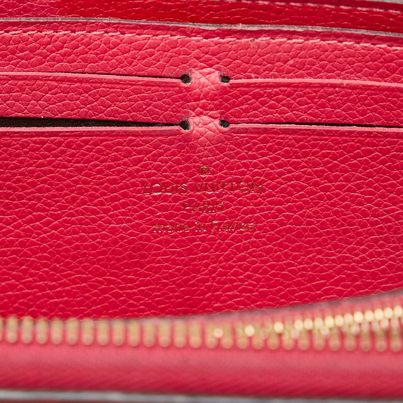 Louis Vuitton Monogram Amplant Portfolio Clemence Long Wallet M62535 Frigia Pink Carfresser Ladies Louis Vuitton