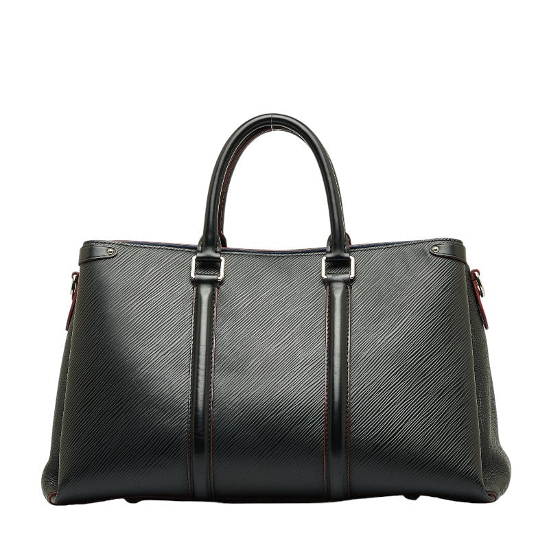 Louis Vuitton Epic Suffron NV MM Handbag Shoulder Bag 2WAY M55610 Noir Black Red Leather  Louis Vuitton