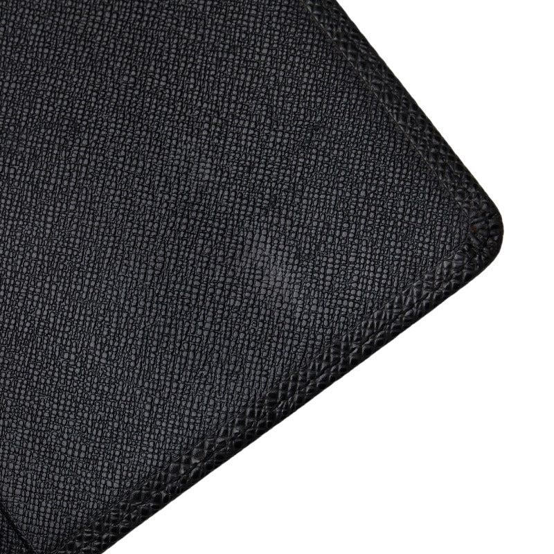 Louis Vuitton Tiger Agenda MM Handbook Cover R20423 Noir Black Leather  Louis Vuitton