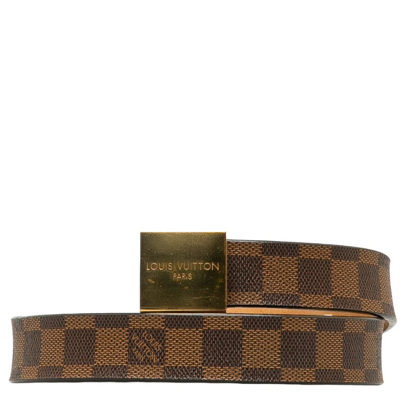 Louis Vuitton Monogram M6944 Belt PVC/Leather Brown