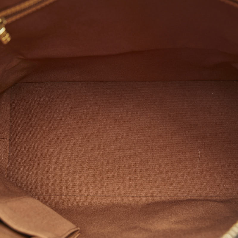 Louis Vuitton Monogram M51151 Shoulder Bag PVC/Leather Brown