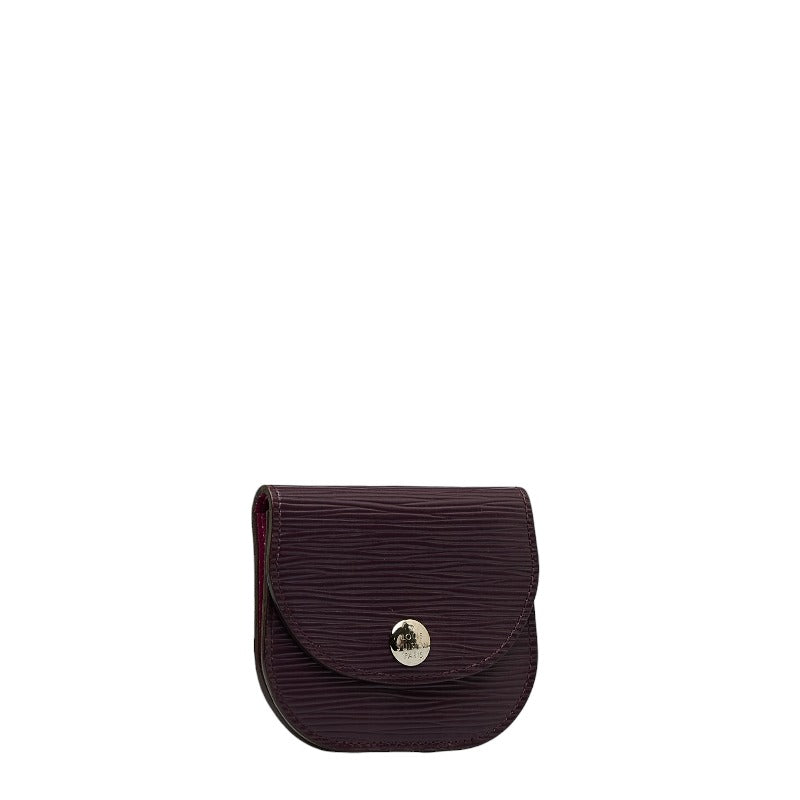 Louis Vuitton Epic Port Monet Acordeon Coin Case M6657K Cassis Pearl Leather  Louis Vuitton